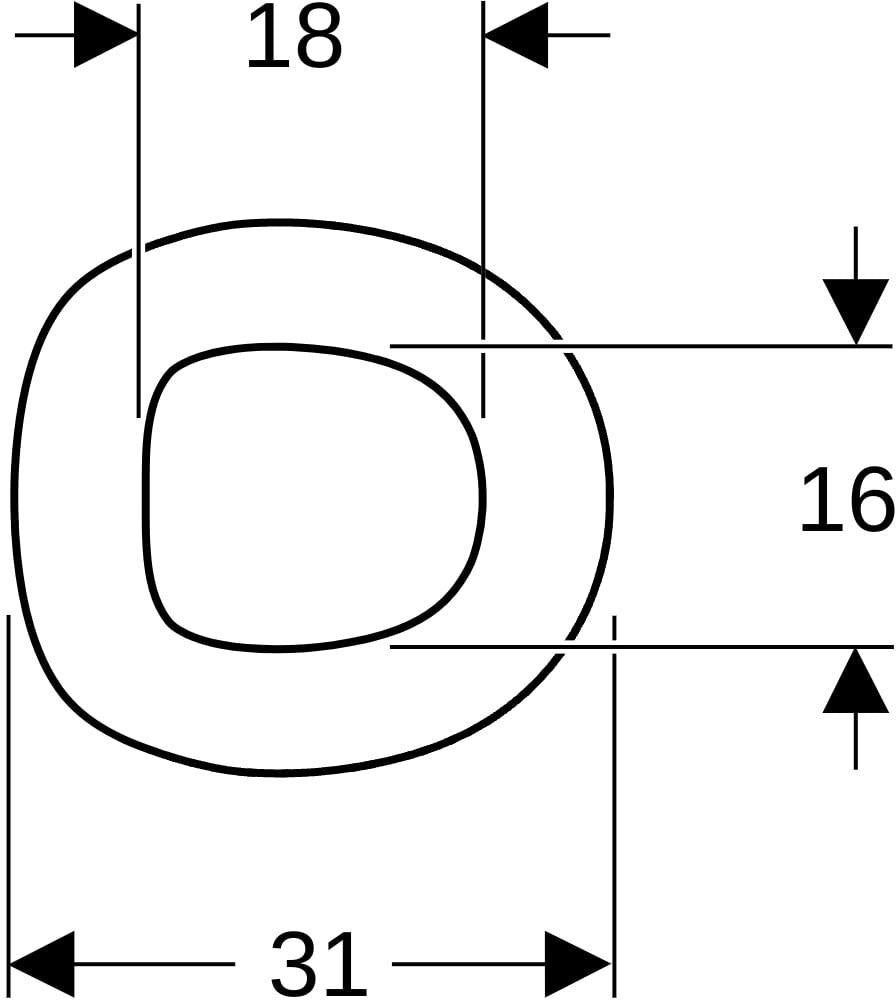Geberit Bambini WC-Sitzring für Kleinkinder – Karminrot, Rimfree, kinderfreundliches Design