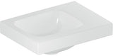 Geberit iCon Light Handwaschbecken 38x28 cm mit Hahnloch rechts, ohne Überlauf, weiß