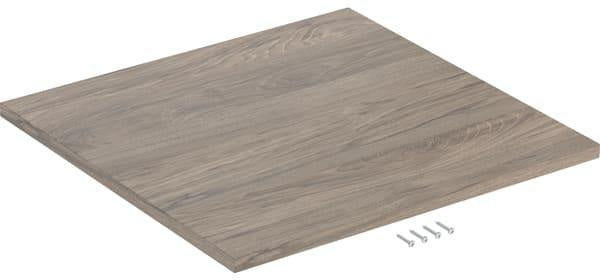 Geberit iCon Abdeckplatte für Seitenschrank 45 cm, weiß hochglänzend – passgenaue Badmöbel-Abdeckung