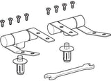 GEBERIT Set Scharniere für WC-Sitz Cassini und Cotta mit Absenkautomatik