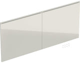 Geberit Acanto Schubladenfronten Set für Waschtischunterschrank 120 cm, weiß hochglänzend