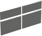 Geberit iCon / Set Schubladen Frt für iCon US für WT Breite 120 cm, lava (4 St.)