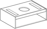 Geberit VariForm Korpus für Aufsatzwaschtisch, 90 cm, weiß hochglänzend, mit Schublade