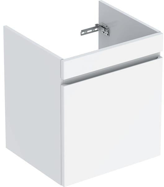 Geberit Renova Plan Unterschrank für Möbelwaschtisch, 1 Schublade, Nussbaum hickory hell, 53,8 cm