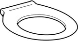 GEBERIT Renova Comfort WC-Sitzring barrierefrei antibakteriell weiß Duroplast