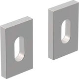 GEBERIT Distanzscheiben-Set für Urinal Centaurus – 2 Stück, Metall, Kerafix-Winkel