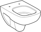Geberit Renova Compact Wand-WC Tiefspüler eckig 48,5 cm weiß