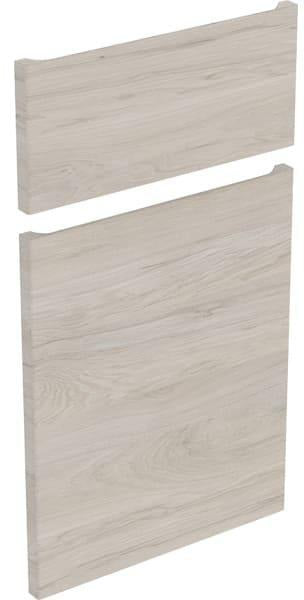 Geberit Renova Plan Schubladenfront & Tür Set für Seitenschrank, 70 cm, Nussbaum Hickory Hell