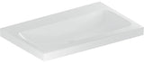 Geberit iCon Light Waschtisch 60x48 cm ohne Hahnloch & Überlauf in Weiß