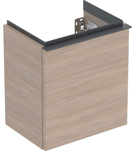 Geberit iCon Unterschrank für Handwaschbecken, 1 Tür rechts, 37 cm, weiß hochglänzend