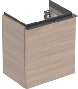 Geberit iCon Unterschrank für Handwaschbecken, 1 Tür rechts, 37 cm, weiß hochglänzend