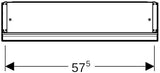 Geberit ONE Spiegelschrank mit ComfortLight, 1 Tür links, 60x90x15 cm, weiß