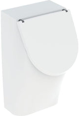 GEBERIT Renova Plan Deckelurinal weiß – Wandhängend, Zulauf hinten, Abgang hinten