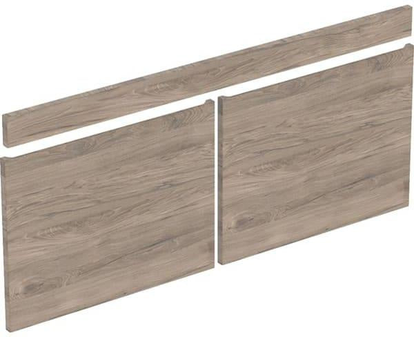 Geberit Renova Plan Schubladen-/Front-Set 55 cm in Nussbaum Hickory Hell für Möbelwaschtisch
