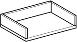 Geberit Renova Plan Schublade für Seitenschrank, Breite 40 cm, ab Baujahr 2021