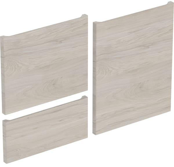 Geberit Renova Plan Schubladen-/Front-Set für Mittelhochschrank, hickory hell
