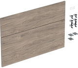 Geberit iCon Schubladenfront Set für Waschtisch 90 cm, weiß hochglänzend, 2 Schubladen