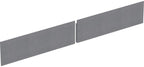Geberit Xeno2 / Set Schubladenfront für Xeno2 US 2 Schubladen, Breite WT 140 cm, grau