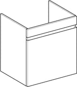 Geberit Renova Plan Unterschrank für Möbelwaschtisch, 1 Schublade, Nussbaum hickory hell, 53,8 cm