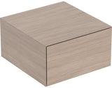 Geberit ONE Seitenschrank mit 1 Schublade, 45 cm, weiß hochglänzend, Push-to-open