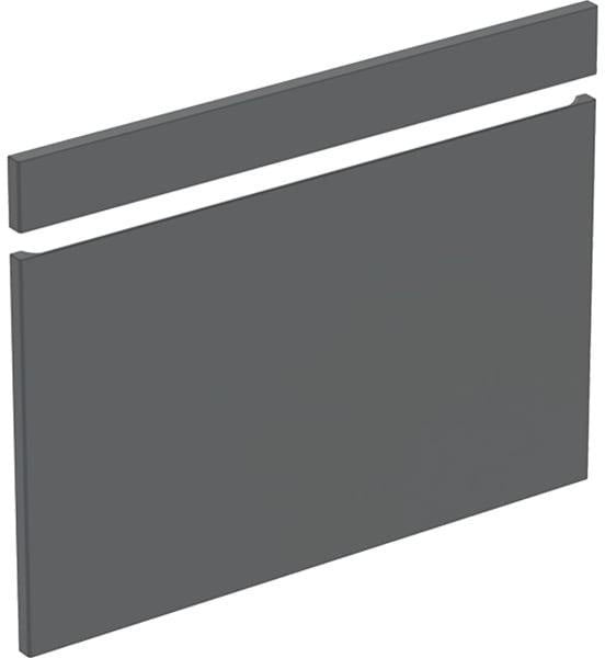 Geberit Renova Plan Schubladen-/Front-Set 55 cm in Nussbaum Hickory Hell für Möbelwaschtisch