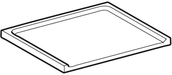 GEBERIT Renova Plan Abdeckplatte für Mittelhochschrank Bj. 2021, Hickory Hell