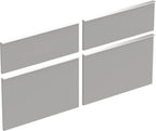Geberit iCon / Set Schubl. Front für iCon US für DWT Breite 120 cm, platin (4 St.)