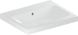 Geberit iCon Light Waschtisch 60x48cm ohne Hahnloch, mit Überlauf, weiß – Wandmontage
