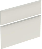 Geberit Smyle Schubladenfronten 2 St. mit Griffen sand-grau für Waschtisch-Unterschrank 75 cm