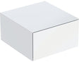 Geberit ONE Seitenschrank mit 1 Schublade, 45 cm, weiß hochglänzend, Push-to-open