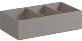 Geberit Xeno2 Schubladeneinsatz H-Teilung 37,3x9,8x20,8 cm sculturagrau