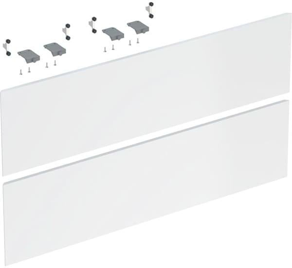 Geberit ONE Schubladenfront für Waschtischunterschrank, 75 cm, weiß hochglänzend