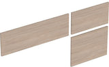 Geberit VariForm Schubladenfront-Set für Waschtisch-Unterschrank, 120 cm, weiß hochglänzend, 3 Schubladen