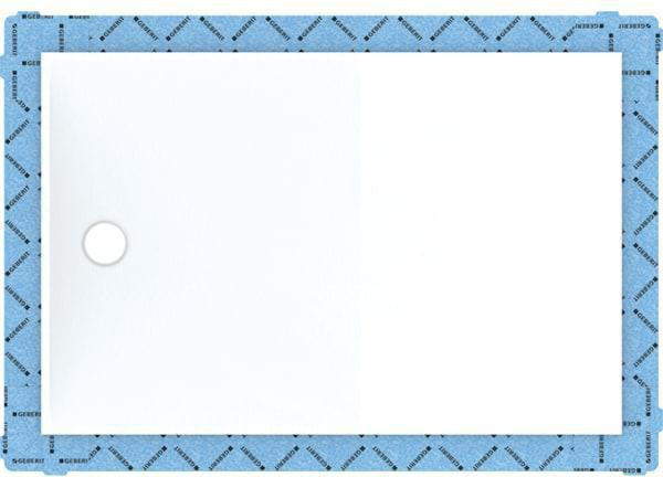 GEBERIT Setaplano Duschfläche 80 x 80 cm aus Varicor, weiß-alpin, rutschhemmend