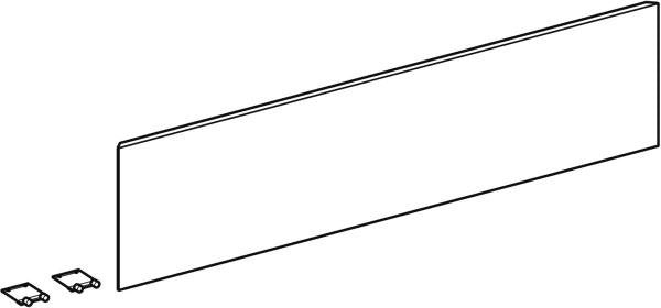 Geberit ONE Schubladenfront 60 cm weiß hochglänzend für Waschtischunterschrank
