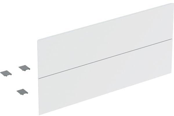 GEBERIT ONE Schubladenfront-Set für Waschtisch-Unterschrank, 105 cm, Weiß Hochglanz