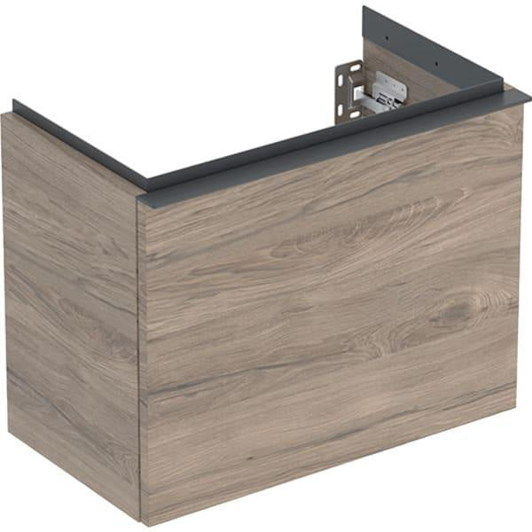Geberit iCon Unterschrank für Handwaschbecken, 1 Schublade, 52 cm, weiß hochglänzend