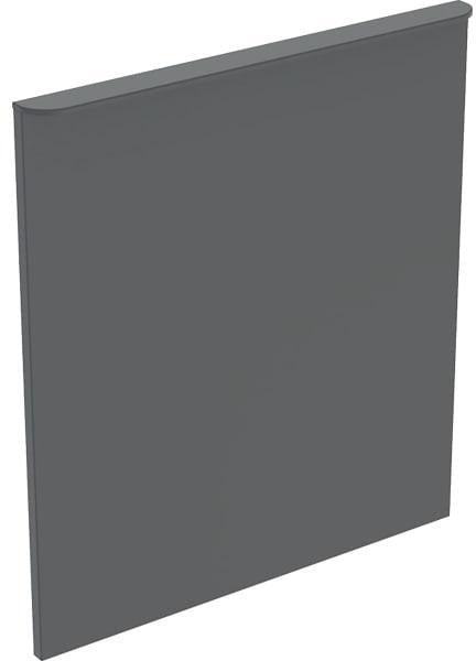 GEBERIT Smyle Unterschrank-Tür für Waschtisch, eckig, B: 55 cm, Anschlag links, lava
