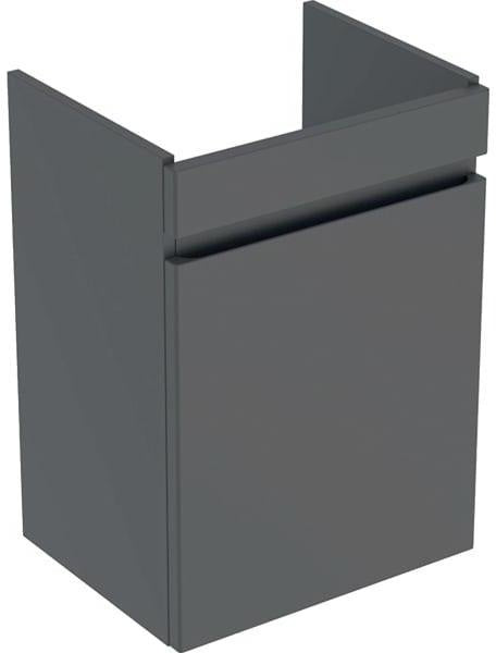 GEBERIT Renova Plan Unterschrank für Handwaschbecken, 1 Tür, Nussbaum hickory hell, 38,4 cm