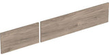 Geberit VariForm Schubladenfront-Set für Waschtisch-Unterschrank, 2 Schubladen, B=135 cm, Weiß Hochglanz