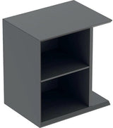 Geberit iCon Seitenelement wandhängend 37 cm weiß hochglänzend – Badregal mit Einlegeboden