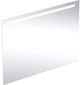 Geberit Option Basic Lichtspiegel eckig 50x70cm mit LED-Beleuchtung oben, Aluminium eloxiert