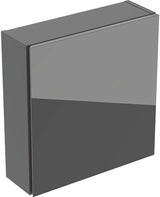 Geberit Hängeschrank iCon quadratisch 45 cm, 1 Tür, weiß hochglänzend, mit Dämpfung