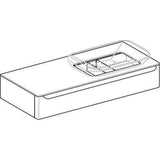 Geberit Waschtischunterschrank MYDAY 1150 mm mit LED-Beleuchtung und Siphonausschnitt rechts