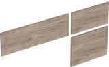 Geberit VariForm Schubladenfront-Set für Waschtisch-Unterschrank, 120 cm, weiß hochglänzend, 3 Schubladen