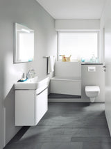 Geberit Renova Compact Lichtspiegel 40x80 cm mit LED-Beleuchtung und Schalter