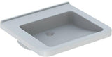 GEBERIT Renova Comfort Waschtisch eckig 60x55 cm barrierefrei weiß