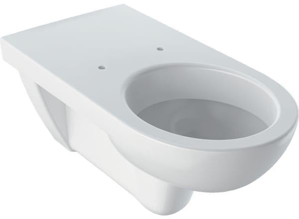 Geberit Renova Comfort Wand-WC Tiefspüler 70 cm barrierefrei weiß mit Spülrand