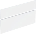 Geberit Xeno2 / Set Schubladenfront für Xeno2 US 2 Schubladen, Breite WT 90 cm, weiß