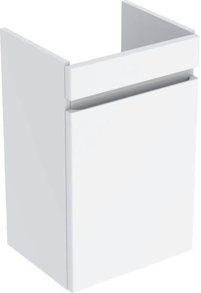 GEBERIT Renova Plan Unterschrank für Handwaschbecken, 1 Tür, Nussbaum hickory hell, 38,4 cm